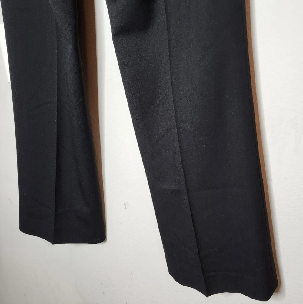 Lafayette 148 Wool‎ Black Trouser Pants Size 6